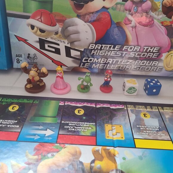 Monopoly Gamer Nintendo Mario Bros Battle Edition Board - Picture 3 of 5
